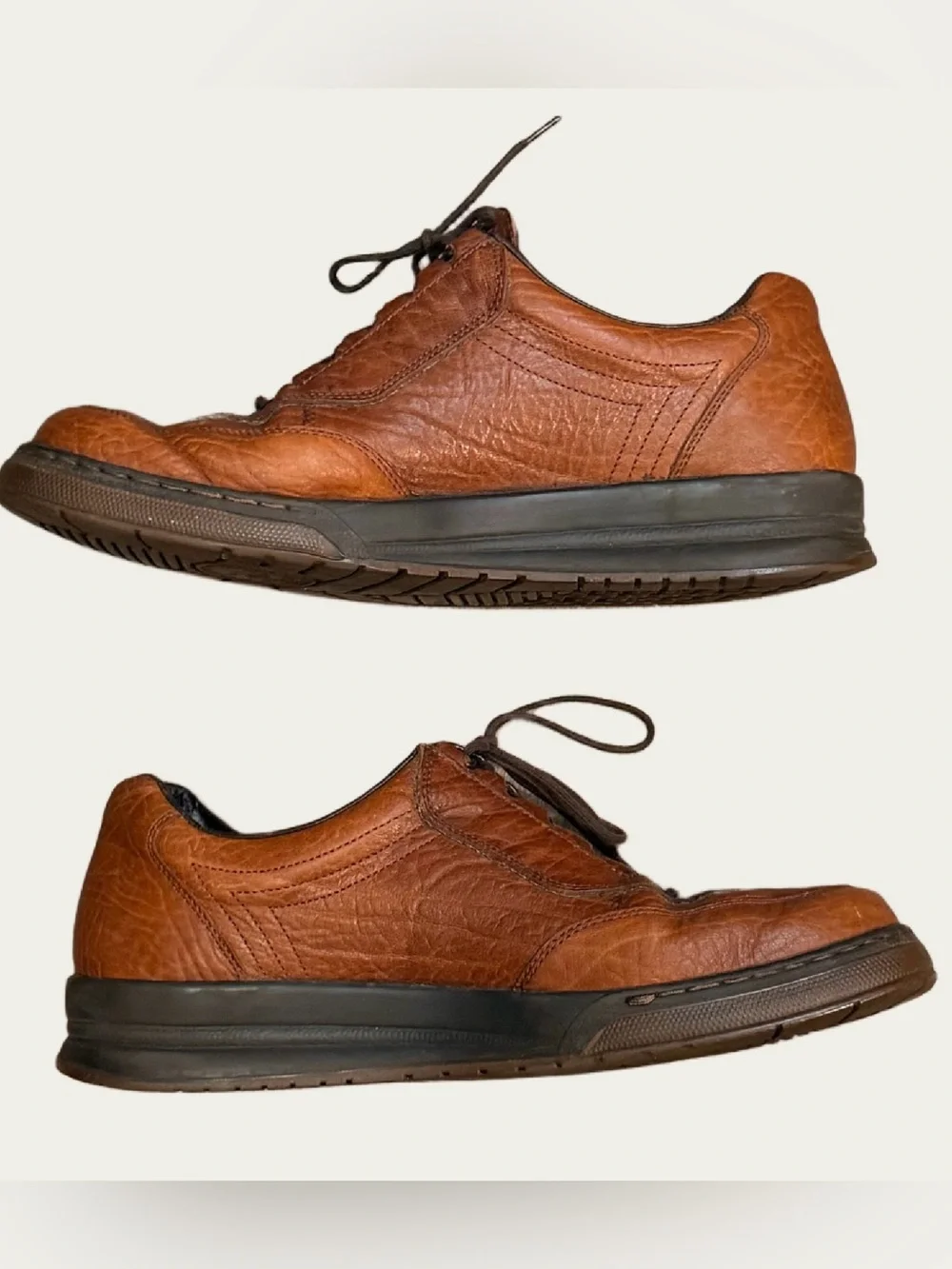 Mephisto Match Mamouth Brown Leather Walking Comfort Size 9.5 US  Eur 9 Mens